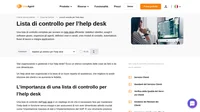 Questa lista di controllo per l'help desk ti garantirà che i tuoi clienti ricevano sempre un trattamento di prim'ordine.