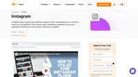 LiveAgent supporta l'integrazione con Instagram per permetterti di offrire assistenza anche da questa piattaforma. Rispondi ai messaggi e reagisci ai post e ai commenti con questa comoda funzionalità.