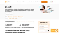 Migliora il tuo flusso di lavoro con Clockify, un'integrazione di monitoraggio per LiveAgent. Tieni traccia dell'efficienza dell'assistenza clienti direttamente dal software dell'help desk.