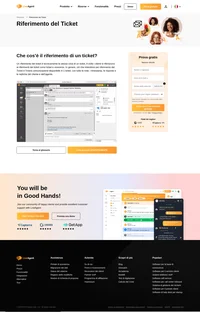 Il riferimento del ticket è tecnicamente la stessa cosa di un ticket. A volte i clienti si riferiscono ai thread dei ticket come ticket e viceversa.