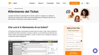 Il riferimento del ticket è tecnicamente la stessa cosa di un ticket. A volte i clienti si riferiscono ai thread dei ticket come ticket e viceversa.