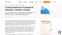 Aumenta l'efficacia dell'assistenza clienti con le migliori pratiche del sistema di ticketing. Lasciati ispirare da esempi e consigli pratici per risolvere i problemi senza problemi.