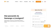 State cercando di migrare i vostri dati da Samange verso una soluzione diversa? Date un'occhiata a LiveAgent e vedete i vantaggi. Inizia oggi stesso la tua prova gratuita.