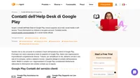 Come posso contattare il servizio clienti di Google Play tramite le e-mail, il supporto della live chat, il numero telefonico, il supporto dei social media e il supporto self-service.
