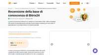 Vuoi saperne di più sulla base di conoscenza di Bitrix24? Dai un'occhiata al nostro articolo per scoprire come funziona e come si è comportata nei nostri test.