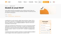 Approfitta dei nostri modelli di email RSVP coinvolgenti per eventi online e offline. Scopri cosa fare e cosa non fare con la nostra semplice guida.