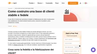 Costruire una base di clienti stabile e fedele non avviene dall'oggi al domani, ma cosa succede? Leggi le prime 20 tattiche per aumentare la fidelizzazione dei clienti.