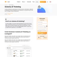 Gestisci tutte le segnalazioni e le domande dei tuoi agenti da un'unica interfaccia! Impara di più sul sistema di Ticket di LiveAgent e scopri tutte le sue funzionalità.