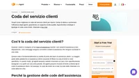 La coda è fondamentalmente la posta in arrivo del tuo team di assistenza clienti. La maggior parte delle piattaforme di servizio clienti consente di filtrare la coda dei ticket in visualizzazioni specifiche.