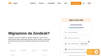 Inizia subito la migrazione dei dati da Zendesk cliccando su un semplice slider di attivazione. Tutti i ticket e i dati degli agenti verranno trasferiti su LiveAgent in totale sicurezza.