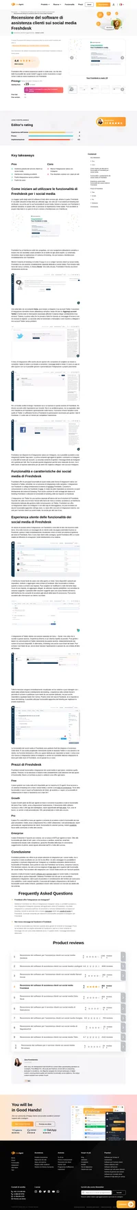 Stai prendendo in considerazione Freshdesk per l'assistenza clienti sui social media? Dai un'occhiata alla nostra recensione e scopri come si è comportato durante il nostro test generale.