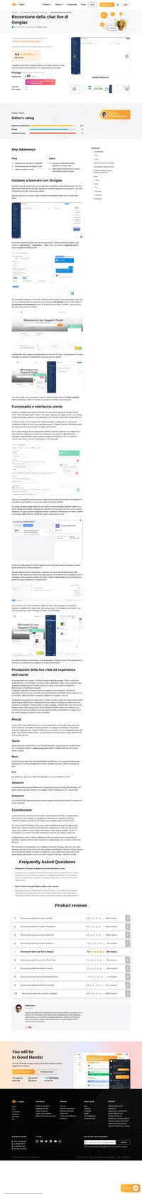 Stai cercando un'alternativa a Gorgias? Non perdere tempo e prova ad usare LiveAgent per le tue necessità di servizio clienti. È inclusa una prova gratuita di 14 giorni.