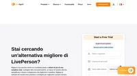 Sei in cerca di un'alternativa migliore di LivePerson? Prova LiveAgent, software multi-canale di help desk vincitore di numerosi premi.