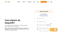 Stai cercando di migrare i tuoi dati da Helpshift a una soluzione diversa? Dai un'occhiata a LiveAgent e scopri i vantaggi. Inizia oggi la tua prova gratuita.