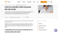 La sicurezza dei call center è un problema serio che non deve essere preso alla leggera. Segui questa lista di controllo per la sicurezza dei call center per essere sempre protetto.
