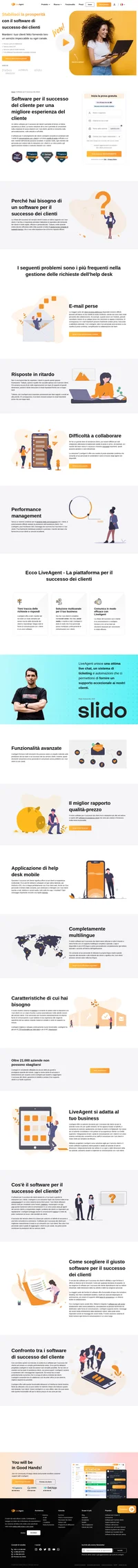 LiveAgent ti offre una casella di posta aziendale condivisa che consente al tuo personale di condividere il carico di lavoro degli agenti non disponibili. Leggi i vantaggi del software per il successo dei clienti.