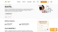 MultiTEL è un provider VoIP che offre numeri di telefono internazionali, un sacco di funzionalità utili e degli strumenti di analisi per le chiamate e per i messaggi di testo.