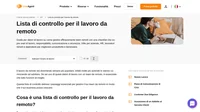 Abbiamo compilato una guida da scaricare gratuitamente per aiutarti a iniziare a lavorare da remoto. Ricevi dei suggerimenti, dei consigli e le nostre migliori risorse per gestire il tuo team da remoto.