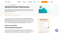 Il tasso medio di apertura delle e-mail di benvenuto è del 50%, il che le rende più efficaci dell'86% rispetto a una newsletter. Provate oggi stesso i nostri modelli di e-mail di benvenuto!