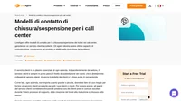 Impara come far sapere ai tuoi clienti che stai chiudendo/sospendendo la risoluzione del loro ticket con i nostri modelli di contatto per call center.