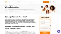 La web chat online è un modo di comunicazione tra le persone attraverso Internet. Le web chat online non richiedono alcun tipo di software.