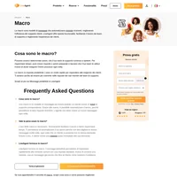 La live chat è un ottimo modo per concludere più accordi con la chat dal vivo. Le macro sono un modo rapido per rispondere alle esigenze dei clienti in modo più semplice.