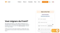 Stai cercando di migrare i tuoi dati da Front a una soluzione diversa? Dai un'occhiata a LiveAgent e scopri i vantaggi. Inizia oggi la tua prova gratuita.