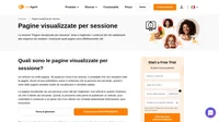 Le pagine visualizzate per sessione sono utili per migliorare i tuoi articoli in quanto mostrano ciò che il cliente sta cercando. Se una persona incontra il tuo articolo, è probabile che non visualizzi tutte le pagine.