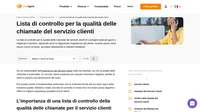 Anche se non riesci sempre a soddisfare tutti i tuoi clienti, utilizzando questa lista di controllo sulla qualità delle chiamate per il servizio clienti puoi fornire un'assistenza eccellente a chi ne ha più bisogno.
