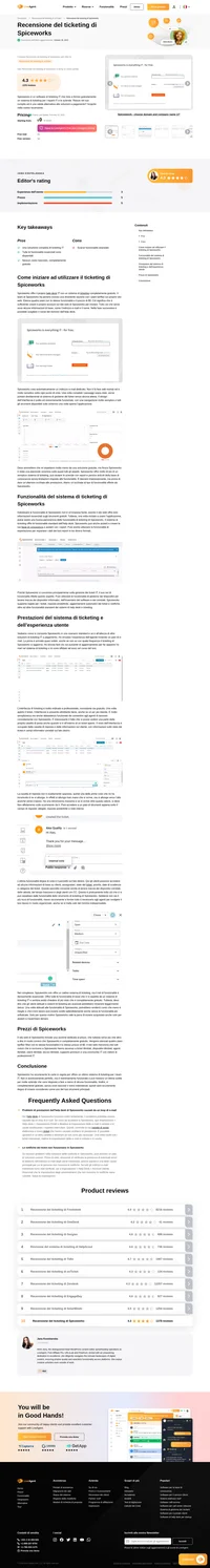 Stai prendendo in considerazione Spiceworks per le tue esigenze di ticketing? Dai un'occhiata alla nostra recensione e scopri come si è comportato durante i nostri test generali.