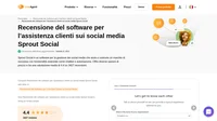 Stai pensando a Sprout Social per la tua assistenza clienti sui social media? Dai un'occhiata alla nostra recensione e scopri come si è comportato durante il nostro test generale.