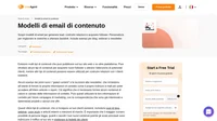 Aggiungi questa pagina ai segnalibri per salvare tutti i modelli di email di contenuto in un unico posto, inclusi modelli per inviti a webinar, email da leggere e newsletter.
