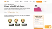 Personalizza la lingua della chat Web, dei contatti o dei widget per il feedback di LiveAgent e fornisci supporto ai clienti che parlano più lingue.