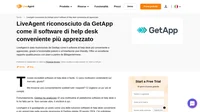 Scopri perché LiveAgent è riconosciuto come il miglior software di help desk conveniente in circolazione, offrendo funzionalità potenti ed eccellenti recensioni degli utenti.