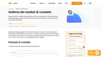 Aggiungi dei moduli di contatto sul tuo sito web e consenti ai tuoi clienti di inviare messaggi di posta elettronica direttamente dal tuo sito web. In LiveAgent hai vari pulsanti di contatto