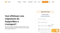 Vuoi effettuare la migrazione da supportbee a liveagent con la prova gratuita liveagent? offriamo un servizio gratuito di migrazione dei dati. Chiamaci e comincia oggi con la migrazione dei dati!