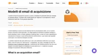 Utilizza i nostri modelli di email di acquisizione clienti gratuiti per tutte le occasioni! Migliora il coinvolgimento dei clienti, la frequenza di rimbalzo delle email e altro ancora!