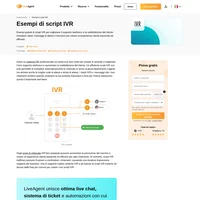 Lasciati ispirare dagli script IVR più comunemente usati e crea i tuoi messaggi IVR. Scopri quale script è il più popolare oggi!