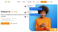 Scopri una selezione dei migliori software di live chat presenti sul mercato. Scegli il software di live chat ideale per il tuo sito web e porta il tuo servizio clienti sulla luna.