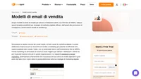 Utilizza i nostri 10 modelli di email di vendita per ogni occasione. Dai modelli del Black Friday agli upsell e alle promozioni per i compleanni, abbiamo tutto.