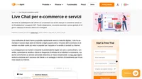 Guida i tuoi potenziali clienti e clienti attraverso il funnel di vendita del tuo negozio online utilizzando la live chat di LiveAgent.