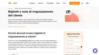 È più probabile che un biglietto di ringraziamento stampato ben fatto o un biglietto di ringraziamento scritto a mano venga conservato almeno per un po'. Ulteriori informazioni su questo argomento.