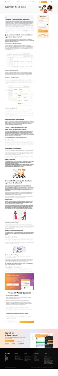 Sei pronto a migliorare le tue capacità di gestione e leadership? Scopri le responsabilità e le competenze dei supervisori e dei responsabili dei call center.