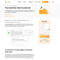 Valuta l'impatto della live chat sulle conversioni del tuo sito web o l'impatto dei tuoi agenti sulle vendite dell'azienda con il monitoraggio incorporato della chat.
