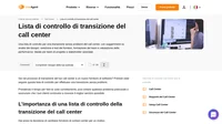 Vuoi cambiare il tuo fornitore di software ma non sai da dove cominciare? Questa lista di controllo definitiva per la transizione del call center ti aiuterà a superare il processo senza problemi.