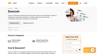 L'integrazione con il provider VoIP Duocom e il call center LiveAgent è facile e veloce. Questo articolo ti mostrerà come effettuarla.