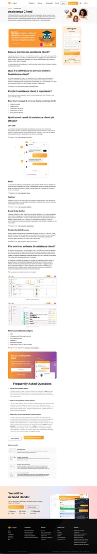 L'assistenza clienti è un insieme di servizi forniti da un'azienda al cliente. Fa anche parte della gestione delle relazioni con i clienti.