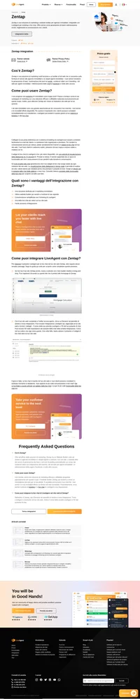 Zentap è un website builder e una soluzione di marketing dedicata agli agenti immobiliari e alle aziende. Da oggi ha anche la live chat di LiveAgent.