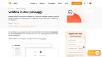 Proteggi il tuo account LiveAgent. Abilita la verifica in due passaggi per proteggere il tuo account LiveAgent. Scopri come questa sicurezza aggiuntiva ti protegge e provala.