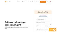 LiveAgent ti aiuta a migliorare il tuo business SaaS e riduce il churn rate del tuo cliente. LiveAgent racchiude tutti i canali in un'unica soluzione ad un ottimo prezzo.
